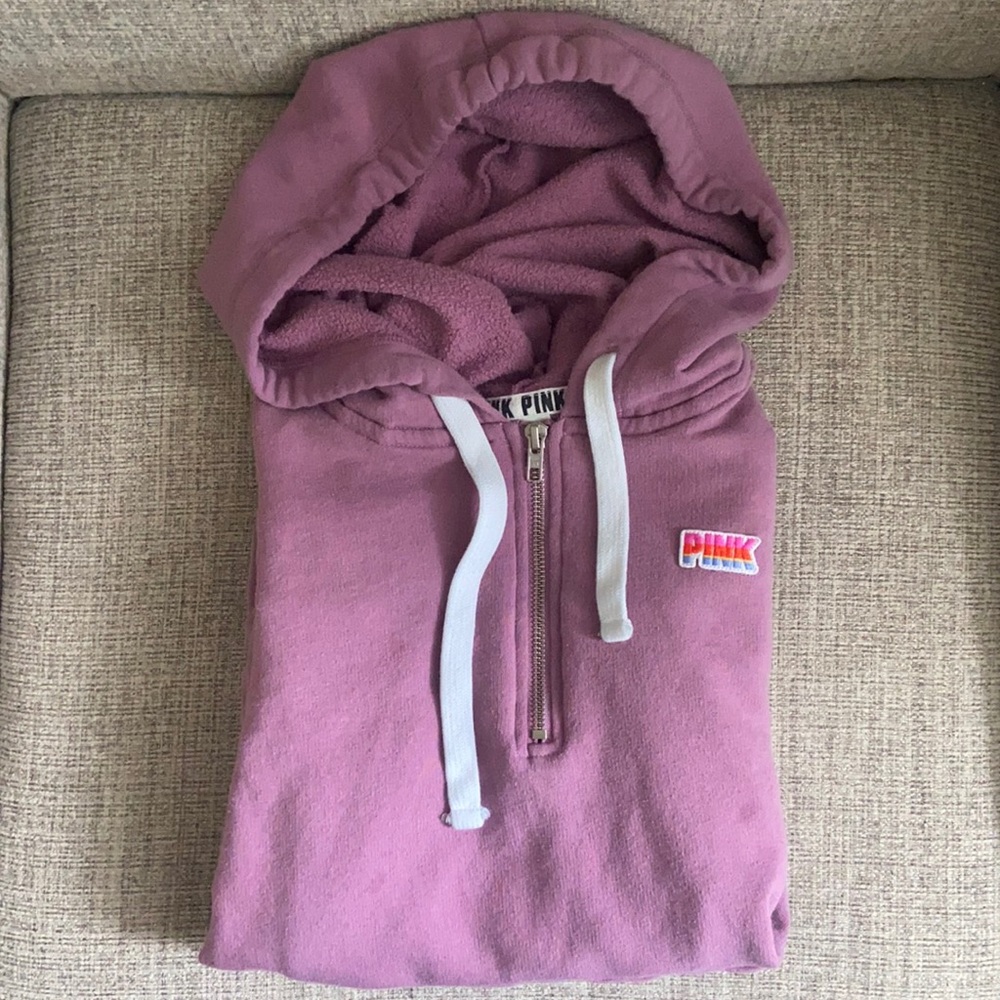 PINK mauve sweatshirt Medium